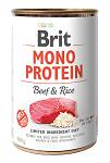 Brit Mono Protein Adult Beef&Rice Mokra Karma dla psa op. 400g