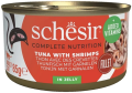 Schesir Adult Tuna with Shrimps in Jelly Mokra Karma dla kota op. 85g