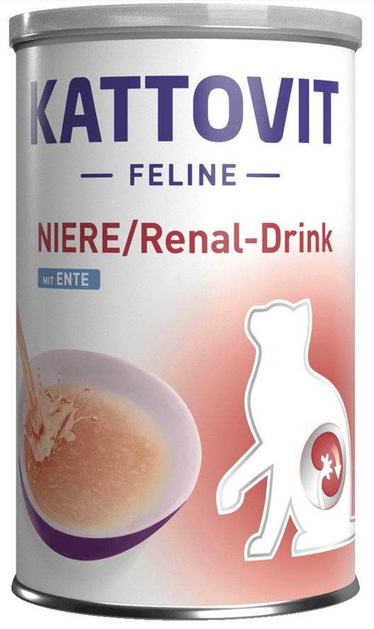 Kattovit Feline Niererenal Drink Kaczka Mokra Karma Dla Kota Poj 135ml 6164