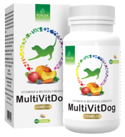 Pokusa GreenLine MultiVit Dog dla psa op. 120 tabletek