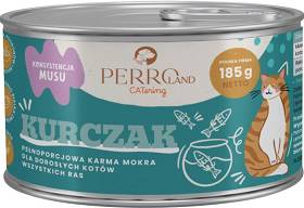 Perro CATering Kurczak Mokra Karma dla kota op. 185g