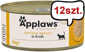 Applaws Natural Cat Food Kurczak Mokra Karma dla kota op. 156g Pakiet 12szt.