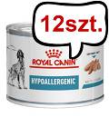 Royal Canin Vet Hypoallergenic Mokra Karma dla psa op. 200g Pakiet 12szt.