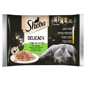 Sheba Delicacy in Jelly Adult Kolekcja smaków w galaretce Mokra karma dla kota op. 4x85g