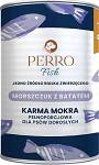 Perro Fish Adult Morszczuk z batatami Mokra Karma dla psa op. 400g