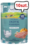 Baltica Smaki Regionów Adult Mono Indyk Mokra Karma dla kota op. 100g SASZETKA Pakiet 10szt.
