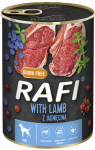 Rafi Dog Jagnięcina z borówką i żurawiną Mokra Karma dla psa op. 400g