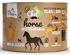 Syta Micha Chef Horse Mokra Karma dla psa op. 200g
