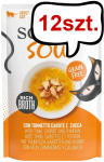 Schesir Soup with Tuna&Carrot&Pumpkin Mokra Karma dla kota op. 40g Pakiet 12szt.