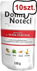 Dolina Noteci Premium Adult Wołowina Mokra Karma dla psa op. 150g Pakiet 10szt.