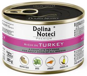 Dolina Noteci Premium Adult Indyk Mokra Karma dla psa op. 185g