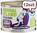 Animal Island Everyday Turkey&Rabbit Mokra Karma dla kota op. 200g Pakiet 12szt.