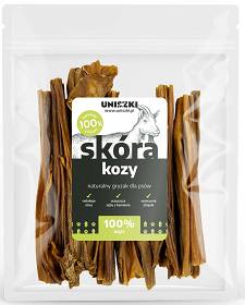 Uniszki Przysmak Skóra kozy dla psa op. 100g