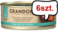 Grandorf Tuna&Salmon Fillet Adult Filety z tuńczyka w sosie op. 70g Pakiet 6szt.