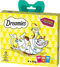 Dreamies Świąteczny Zestaw Przysmaków dla kota op. 4x30g