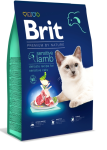 Brit Premium Cat Sensitive Lamb Sucha Karma dla kota op. 8kg + Brit Premium Mokra karma dla kota op. 200g GRATIS