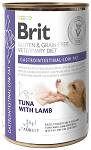 Brit Veterinary Diet Gastrointestinal Low Fat Tuna&Lamb Mokra Karma dla psa op. 400g