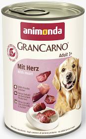 Animonda GranCarno Adult wieprzowina z sercami Mokra Karma dla psa op. 400g