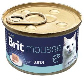 Brit Premium by Nature Cat Mousse Tuna Mokra Karma dla kota op. 85g