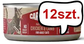 Carnilove Cat Adult Chicken&Lamb Pate Mokra Karma dla kota op. 100g Pakiet 12szt.