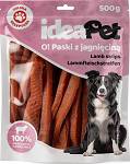 IdeaPet Przysmak O! Paski z jagnięciną dla psa op. 500g