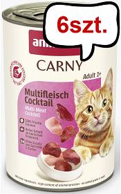 Animonda Carny Adult Koktajl Mięsny Mokra Karma dla kota op. 400g Pakiet 6szt.