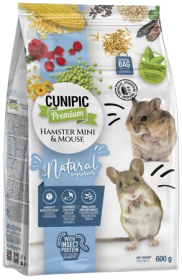 Cunipic Premium HAMSTER&MUSE Sucha karma dla chomika i myszy op. 600g