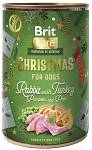 Brit Care Adult Christmas Rabbit&Turkey Mokra Karma dla psa op. 400g