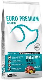 Euro Premium Adult Digestion+ Kaczka Sucha Karma dla psa op. 2kg