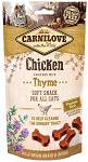 Carnilove Przysmak Soft Chicken with tyme dla kota op. 50g [Data ważności:03.06.2022r.]