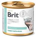 Brit Veterinary Diet Struvite Turkey&Pea Mokra Karma dla kota op. 200g