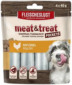 MeatLove Meat&Treat Poultry Przysmak dla psa op. 4x40g