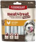 MeatLove Meat&Treat Poultry Przysmak dla psa op. 4x40g