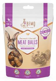 Bemo Meat Balls Turkey with Rabbit Przysmak dla psa op.180g