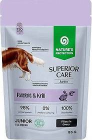 Nature's Protection Superior Care Junior Rabbit&Kill Mokra Karma dla psa op. 85g