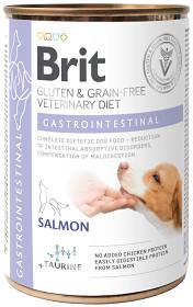 Brit Veterinary Diet Gastrointestinal Salmon Mokra Karma dla psa op. 400g