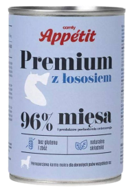 Comfy Appetit Premium z Łososiem Mokra karma dla psa 400g