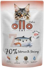 Ollo Cat Nr 7 Salmon&Shrimp Mokra Karma dla kota op. 85g