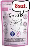 Gussto Vet Gastro Mokra Karma dla kota op. 85g Pakiet 8szt.