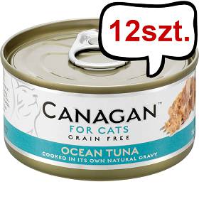 Canagan For Cats Ocean Tuna Mokra Karma dla kota op. 75g Pakiet 12szt.