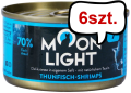 Moonlight Dinner nr 7 Tuńczyk i Krewetki Mokra Karma dla kota op. 80g Pakiet 6szt.