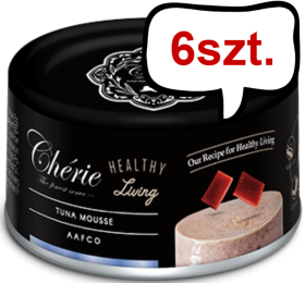 Cherie Adult Tuna Mousse Mokra Karma dla kota op. 80g Pakiet 6szt.