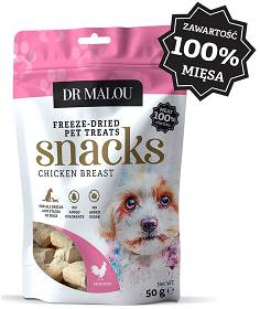 Dr Malou Przysmak Pierś z kurczaka dla psa op. 50g