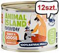 Animal Island Everyday Turkey&Goose Mokra Karma dla kota op. 200g Pakiet 12szt.