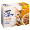 Purina Cat Chow Adult Chicken Mokra Karma dla kota op. 10x85g