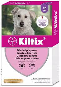 Bayer Kiltix Obroża na kleszcze i pchły dla psa dł. 70cm