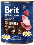 Brit Premium by Nature Turkey with Liver Mokra Karma dla szczeniaka op. 800g