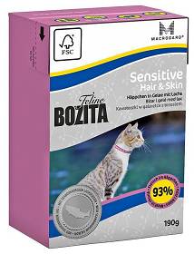 Bozita Sensitive Hair&Skin Mokra Karma dla kota op. 190g