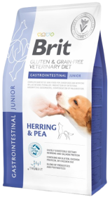 Brit Veterinary Diet Gastrointestinal JUNIOR Herring&Pea Sucha Karma dla psa op. 6kg