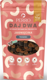 Perro DAJ DWA Jagnięcina Trenerki Przysmaki dla psa op. 85g